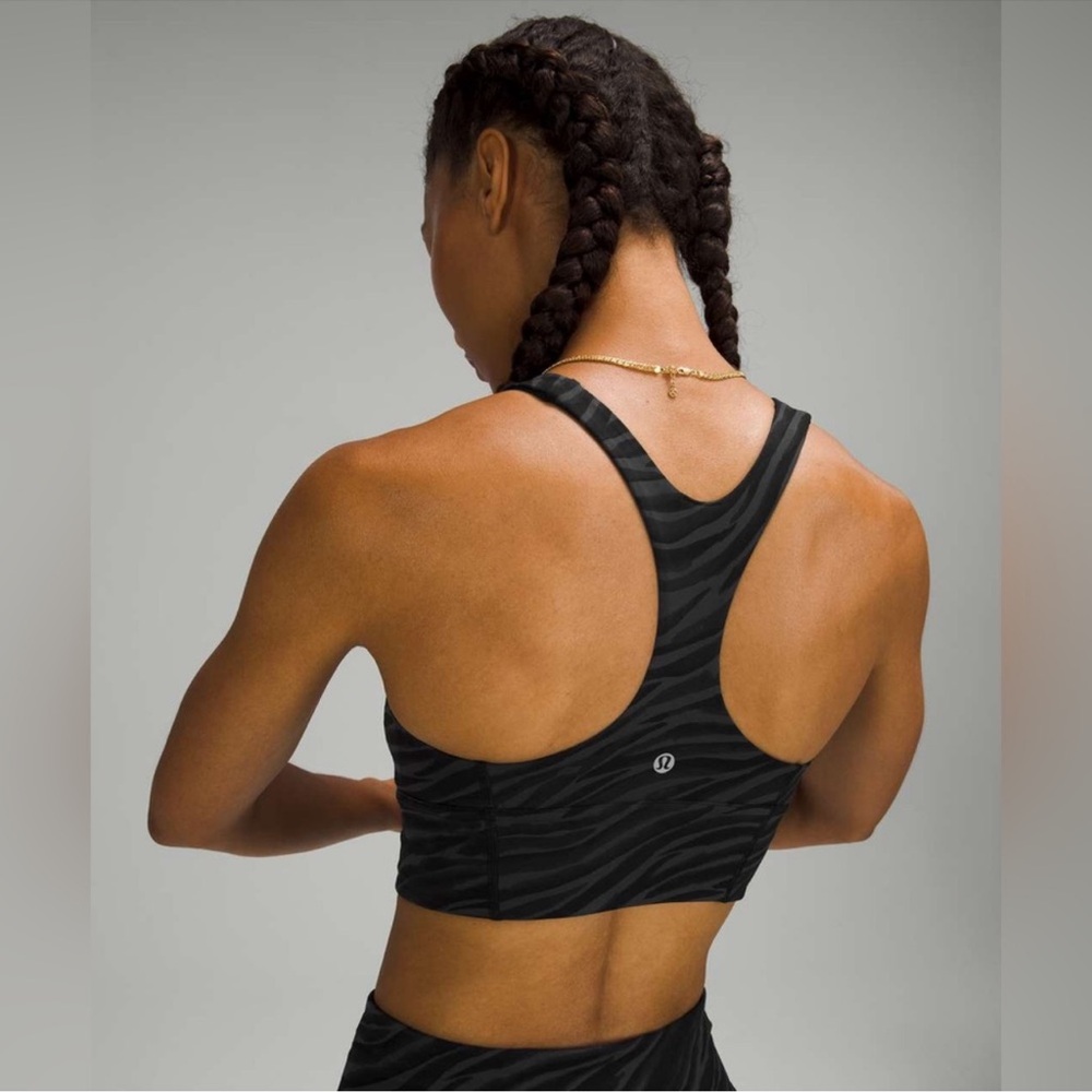 Lululemon Wunder Train Long-Line Bra Medium‎ Support Sz 2